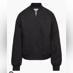 Aritzia BLACK TNA Aster Bomber Jacket